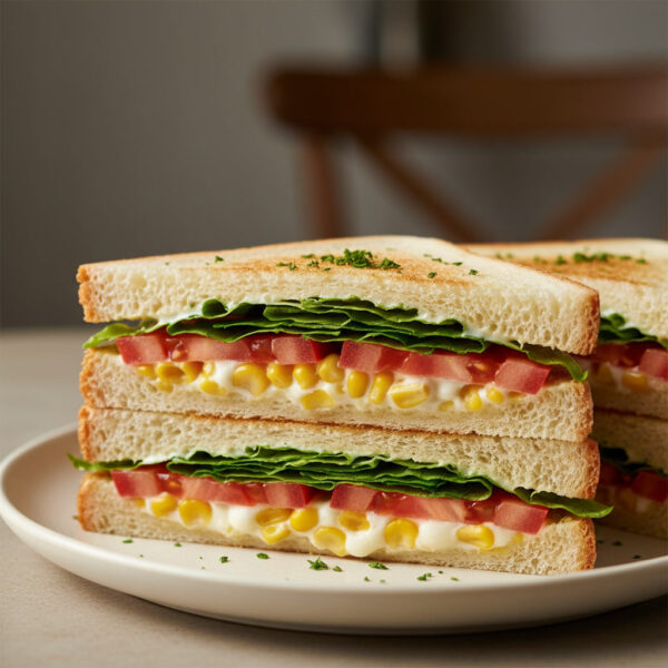 Corn Cheese Sandwich