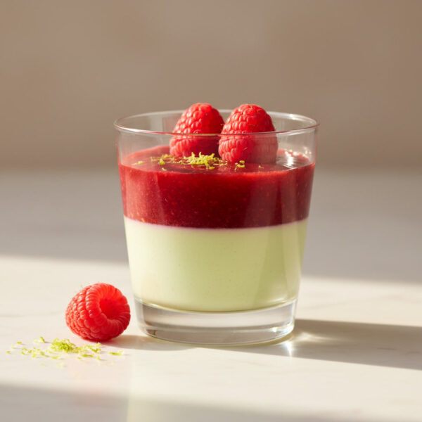 Lime Raspberry Mousse