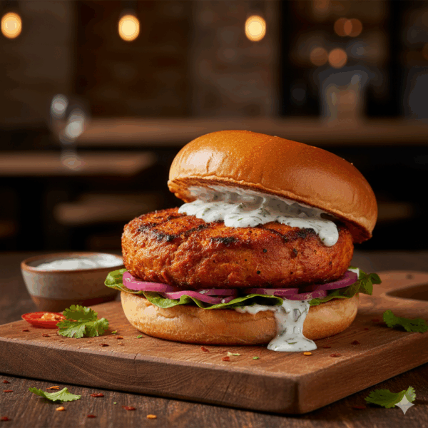Tandoori Chicken Burger